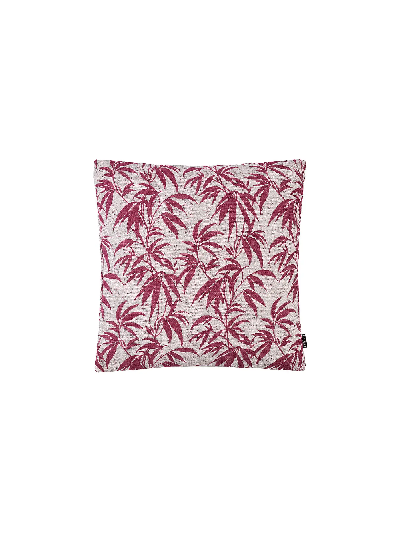 PROFLAX | Kissenhülle 40x40cm BAMBOO Viola | beere